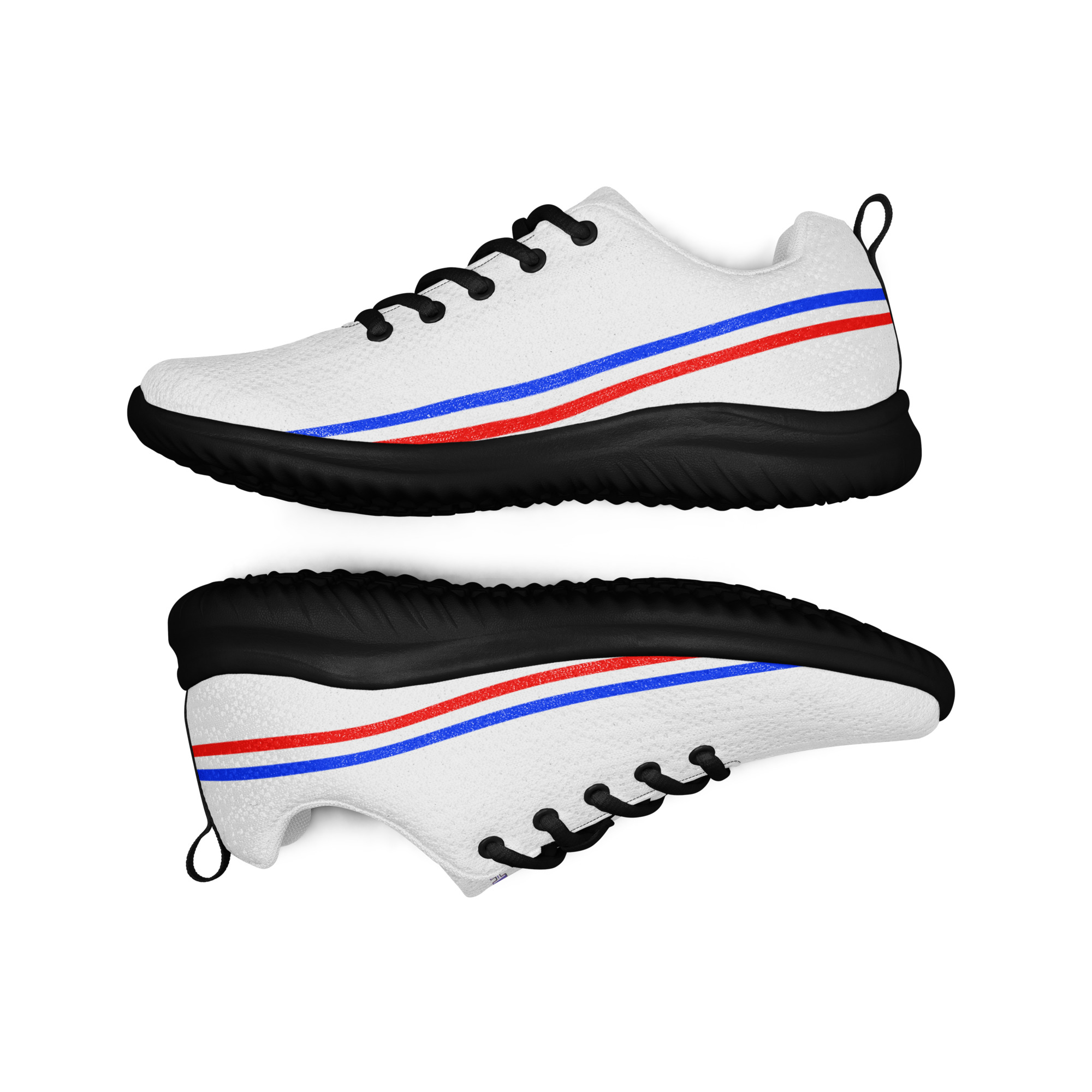 MIENchic White Athletic Shoes - Image 4
